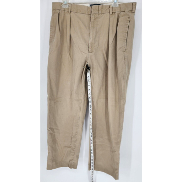 Polo Ralph Lauren Men's Chino Khaki Pants Beige Pleated 36x29‎ - Picture 4 of 10